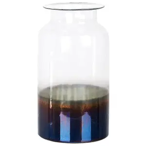 Flower Vase BHATURE Glass Multicolour