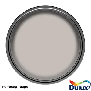 Dulux Simply Refresh Perfectly Taupe Eggshell Multi-surface Emulsion paint, 750ml