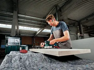 METABO SXE450 TURBO TEC 110v Orbital sander 150mm dia pad