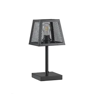 Luminosa Oscar Table Lamp With Shade, Black