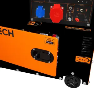 T-Mech Diesel Generator Silent Three Phase 400V inc ATS 2022