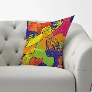 Bright Abstract Pattern Cushions 60cm x 60cm