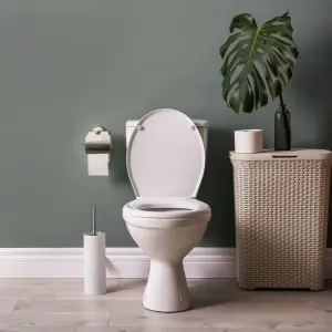 THE YORK - TOP FIX SOFT CLOSE QUICK RELEASE TOILET SEAT 