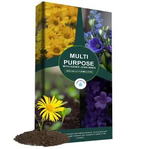 1 bag (60 Litres) John Innes Multi Purpose Compost Gardening Soil For Planting Designed To Support Plant Health