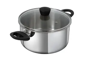 Kuhn Rikon Classic Stainless Steel Induction Safe Casserole Pot, 20cm/3L