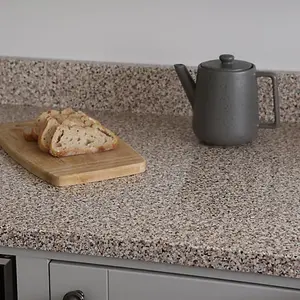 d-c-fix Granite Beige Self Adhesive Vinyl Wrap Film for Kitchen Worktops and Furniture 1m(L) 67.5cm(W)