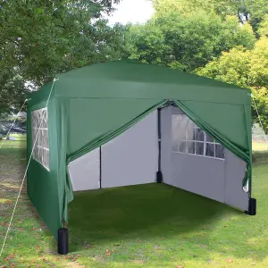 MCC Direct Gazebo 3x3 Pop up with Sides Green