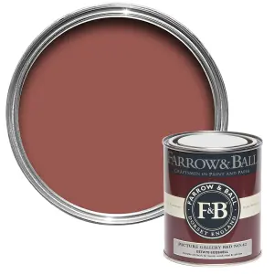 Farrow & Ball Estate Picture Gallery Red No.42 Eggshell Paint, 750ml