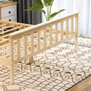 Vida Designs Milan Bed Frame Pine / Kingsize (5')