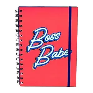 Bossin It Wire A5 Notebook Red/Blue (One Size)