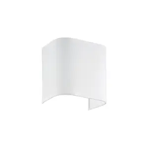 Ideal Lux Gea Lampshade Finish White Fabric