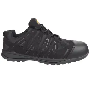 Amblers Metal free Black Safety trainers, Size 10