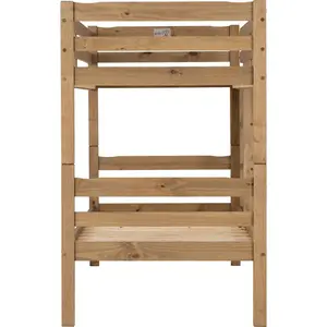 Alfano Single (3') Standard Bunk Bed Natural Wax