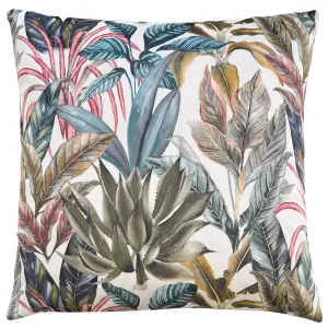 Wylder Mogori Vendure Digitally Printed Velvet Feather Rich Cushion