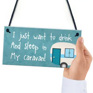 Funny Caravan Sign For Door Caravan Accessories Home Decor Gift