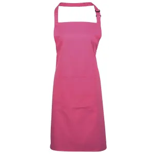 Premier Ladies/Womens Colours Bip Apron With Pocket / Workwear (Pack of 2)