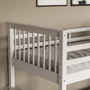 Muskoka Single (3') Standard Bunk Bed White