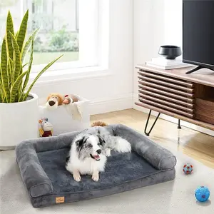 Hundebett Dog Beds Bolster Cushion 18cm H x 80cm W x 60cm D