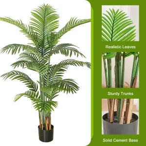 Artificial Tropical Palm Tree for Indoor Outdoor Decoration-1.6m