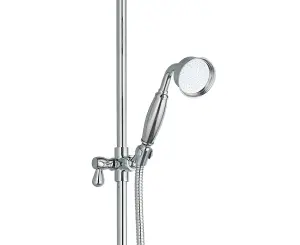 Keenware Modern Edwardian Ludgate Shower System: Chrome