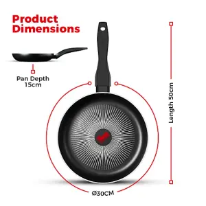 Tower T700312 - Smart Start 30cm Frying Pan