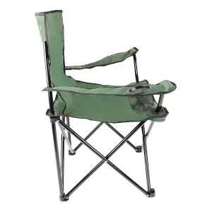 Milestone Camping Folding Camping Chair - Green