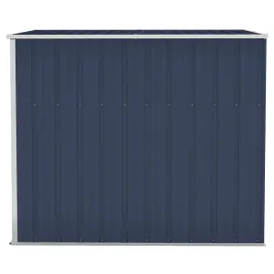 Berkfield Wall-mounted Garden Shed Anthracite 118x194x178 cm Steel