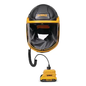 Dewalt Powered Air Purifying Respirator Hard Hat / P3 Filter X2 2AH DCB183 Kit