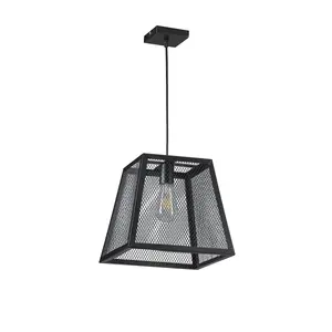 Luminosa Oscar Lanterns Pendant Ceiling Light, Black