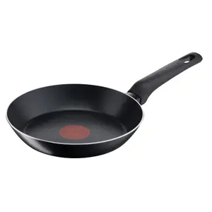 Tefal Simple Cook 20/24/28cm Fry Pan Set, itanium non-stick, Thermo- Signal, Aluminium, Black