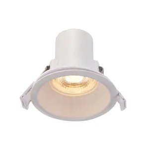 Luminosa Shieldeco CCT Recessed Downlight Matt White Paint IP65