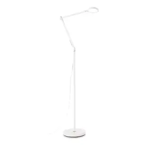 Luminosa Futura Task Floor Lamp White 4000K