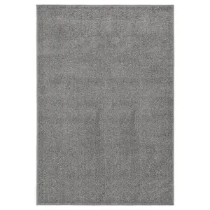 Berkfield Rug Short Pile 160x230 cm Grey