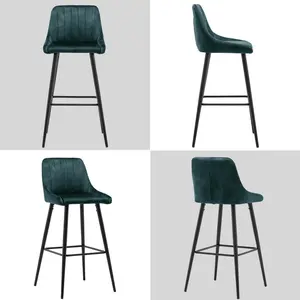 Bar Stool Wifrith (Set of 2) Blue