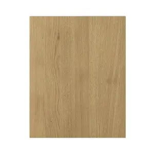 GoodHome Verbena Natural oak effect Natural oak shaker Standard Base End panel (H)720mm (W)570mm