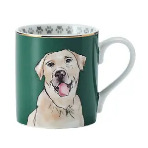 Mikasa Labrador 280ml Straight-Sided Mug