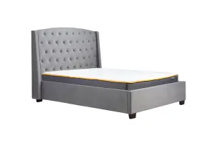 Birlea Balmoral King Bed Frame In Grey