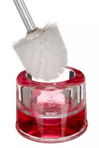 Maison by Premier Acrylic Hearts Toilet Brush Holder