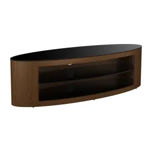 AVF Affinity Buckingham 1.4m Oval TV Stand - Walnut