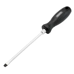 Draper Slotted Hard Grip Screwdriver, 6.5 x 150mm 13542