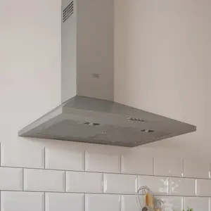 CHS60 Stainless steel Chimney Cooker hood (W)60cm - Inox