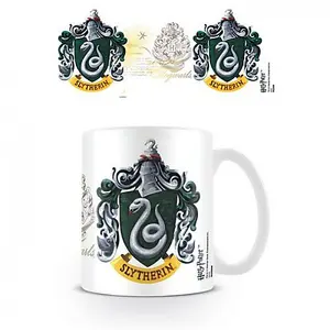 Harry Potter Slytherin Mug White/Green (One Size)