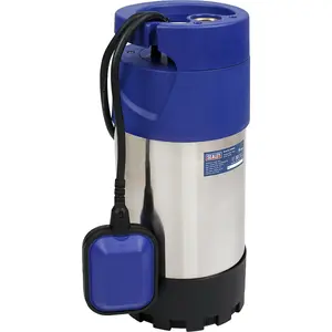 High-Performance Submersible Stainless Steel Water Pump - 92L/Min with 40m Head and Automatic Cut-Out