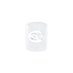 3M Command External Decorating Clear & white Adhesive clip, Pack of 20