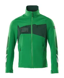 Mascot Accelerate Ultimate Stretch Lightweight Work Jacket (Grass Green/Green)  (Large)