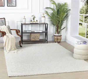 LILLY High Pile Shaggy Area Rug 200 x 290 cm