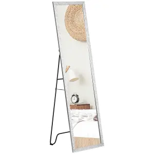 HOMCOM Full Length Mirror Free Standing Mirror Dressing Mirror for Dorm Home