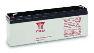 Yuasa NP2.1 12V 2.1Ah VRLA Lead Acid UPS Battery for Reliable Power Supply