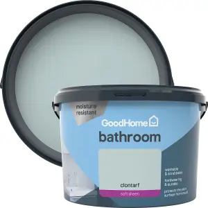 GoodHome Bathroom Clontarf Soft sheen Emulsion paint, 2.5L