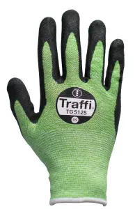 Traffi TG5125 Cut D Nitrile Foam Handling Glove Pack of 10 Size 11